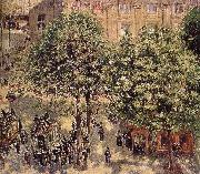 Camille Pissarro Francis Square Theater painting